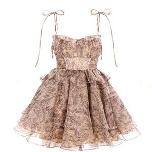 Selkie Shakespeare dress in the woods